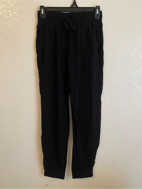 Terranova Women's Jogger Trousers Black Drawstring Pants